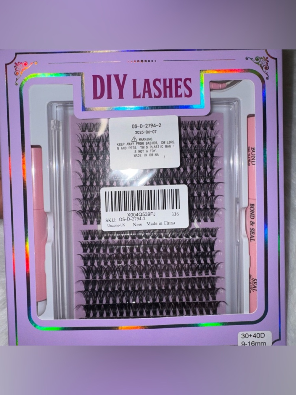 NEW DIY lashes kit